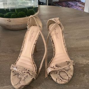 Anne Michelle snakeskin heels 9